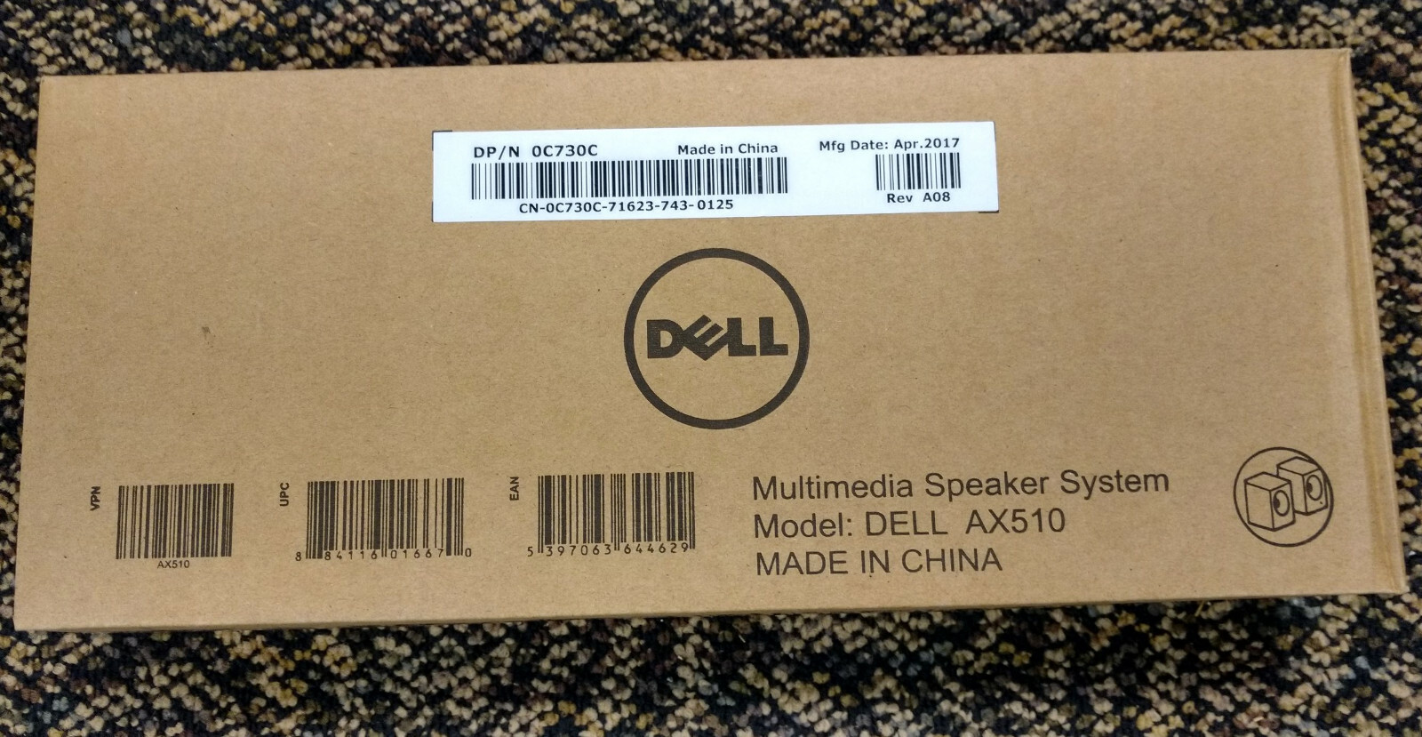 Dell AX510 Soundbar Speakers for Dell Computer Monitors