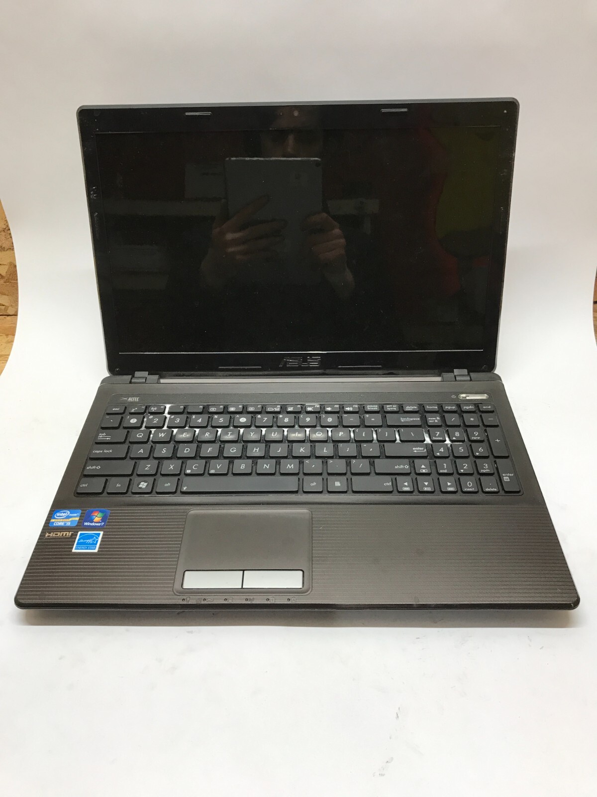 Asus K53E-BBR19 15" Intel Core i5 NO RAM NO HDD/OS For Parts/Repair AS IS - DW