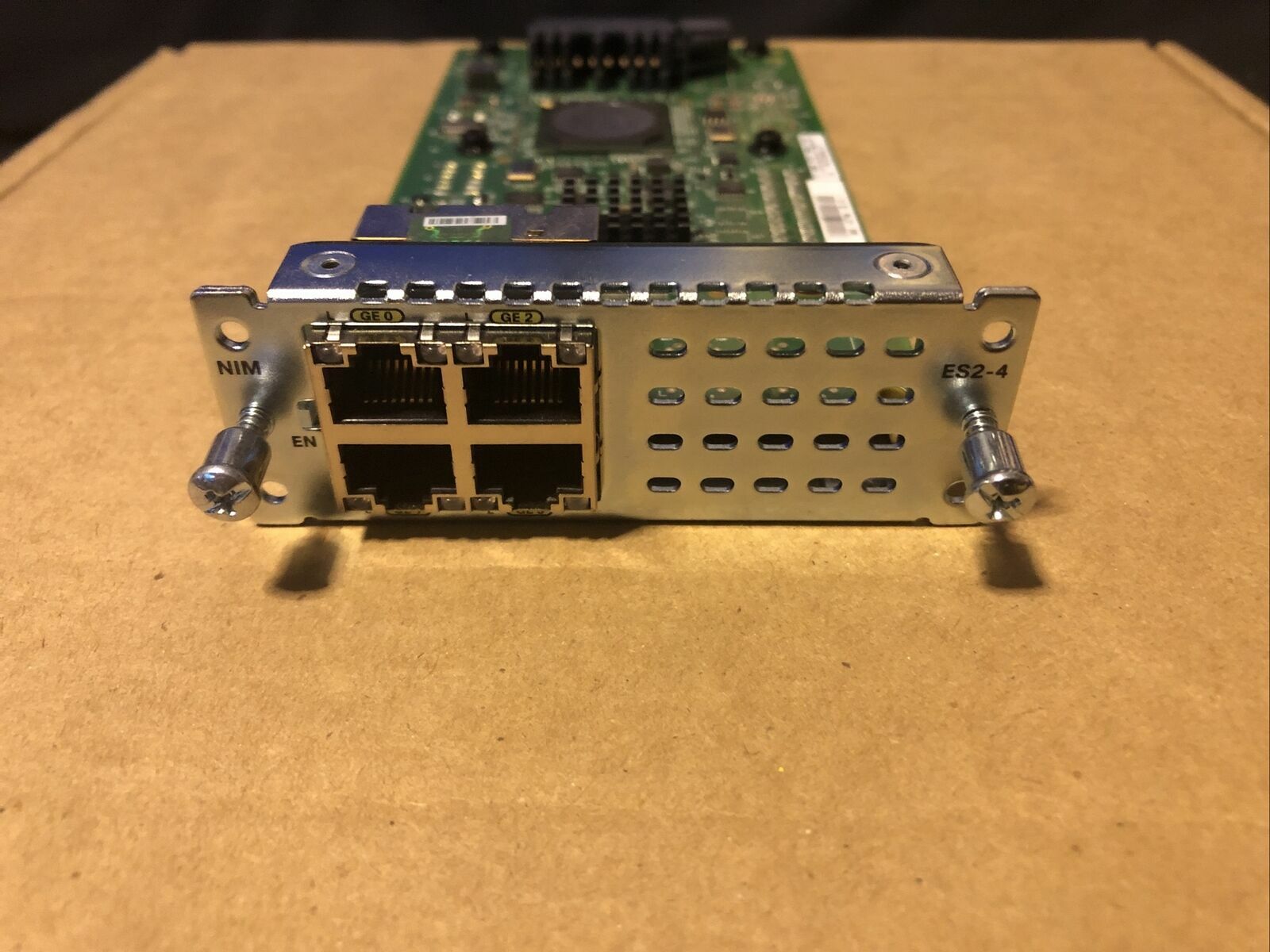 Cisco NIM-ES2-4 ISR 4000 Series 4x Gigabit Ethernet RJ-45 Router Module
