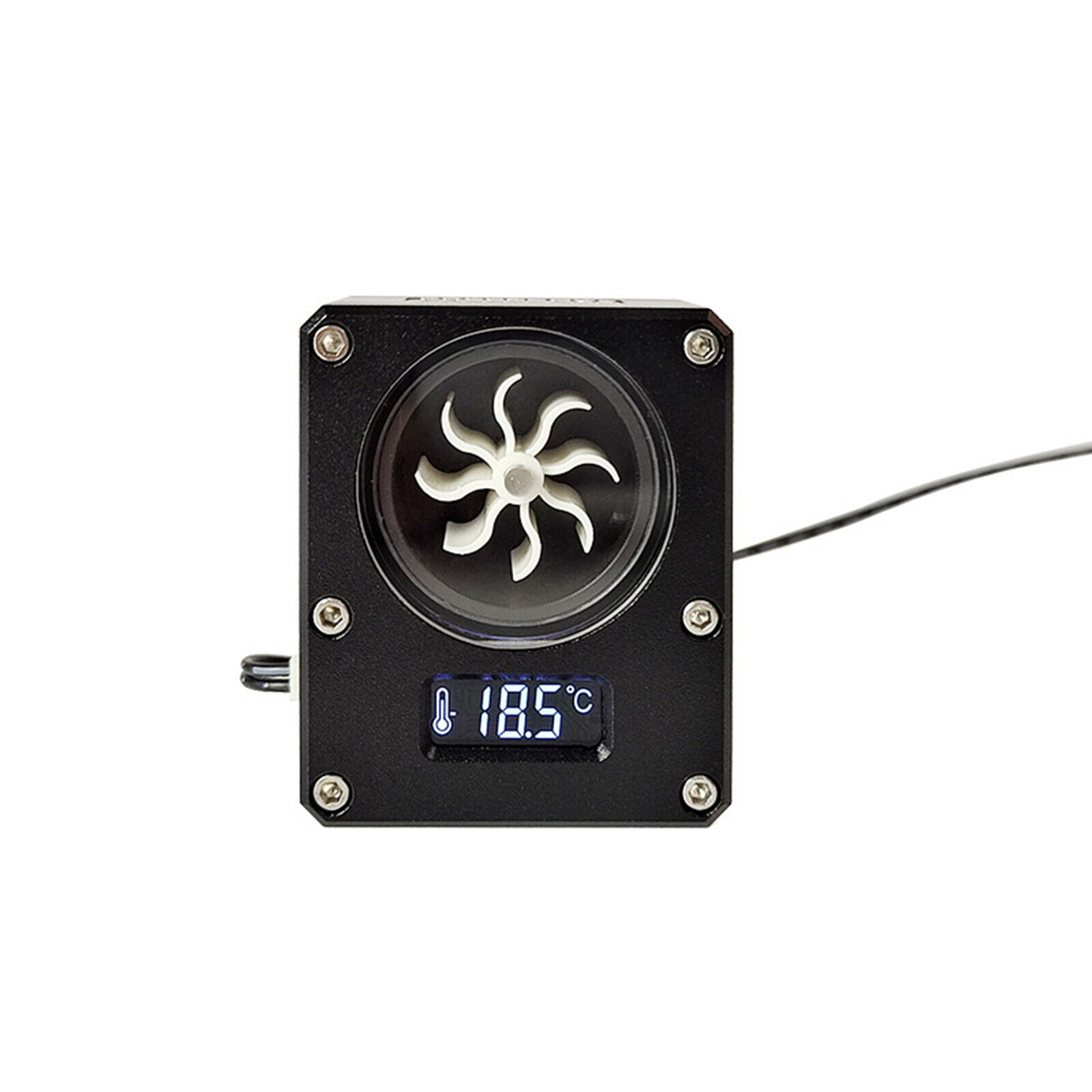 1x Computer Water Cooling Temperature Sensor System Monitor Flow Meter Indicator