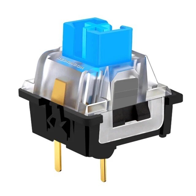 REDRAGON MX Mechanical Keyboard Switches 3-Pin RGB SMD Blue Red Brown Black