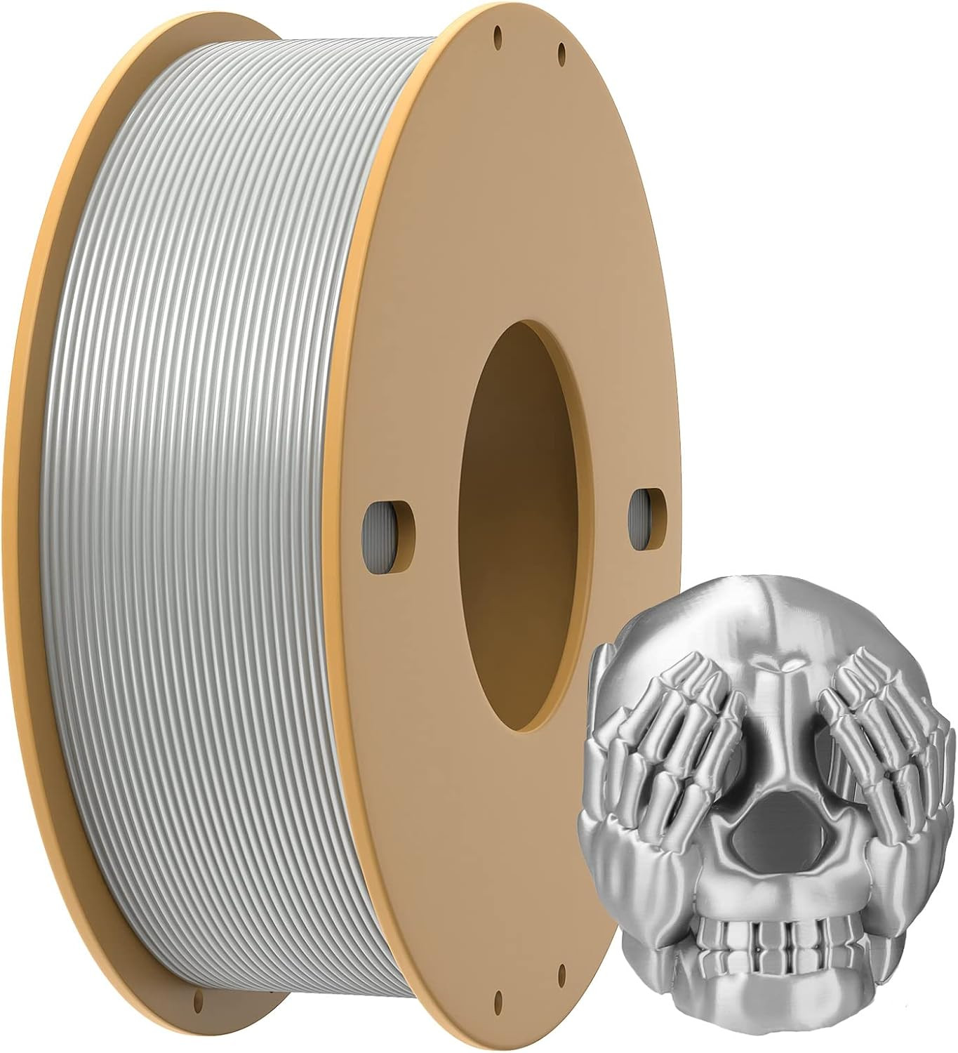 PLA+ 3D Printer Filament 1.75Mm No Tangle, Neatly Wound Filament Net Weight 250G