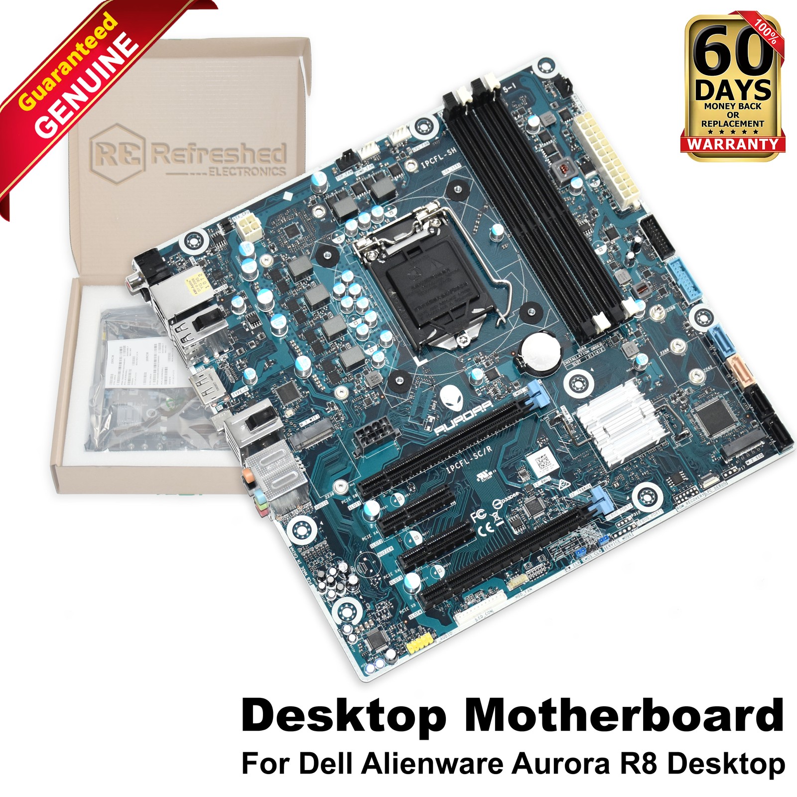 Dell Alienware Aurora R8 Motherboard Intel LGA1151 2XRCM IPCML-SH IPCFL-SC/R