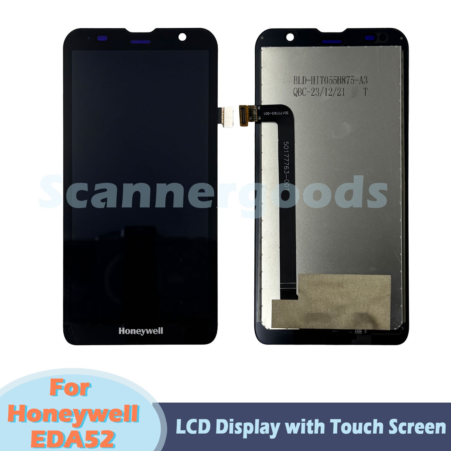 LCD with Touch Screen Replacement for Honeywell ScanPal EDA52 EDA56