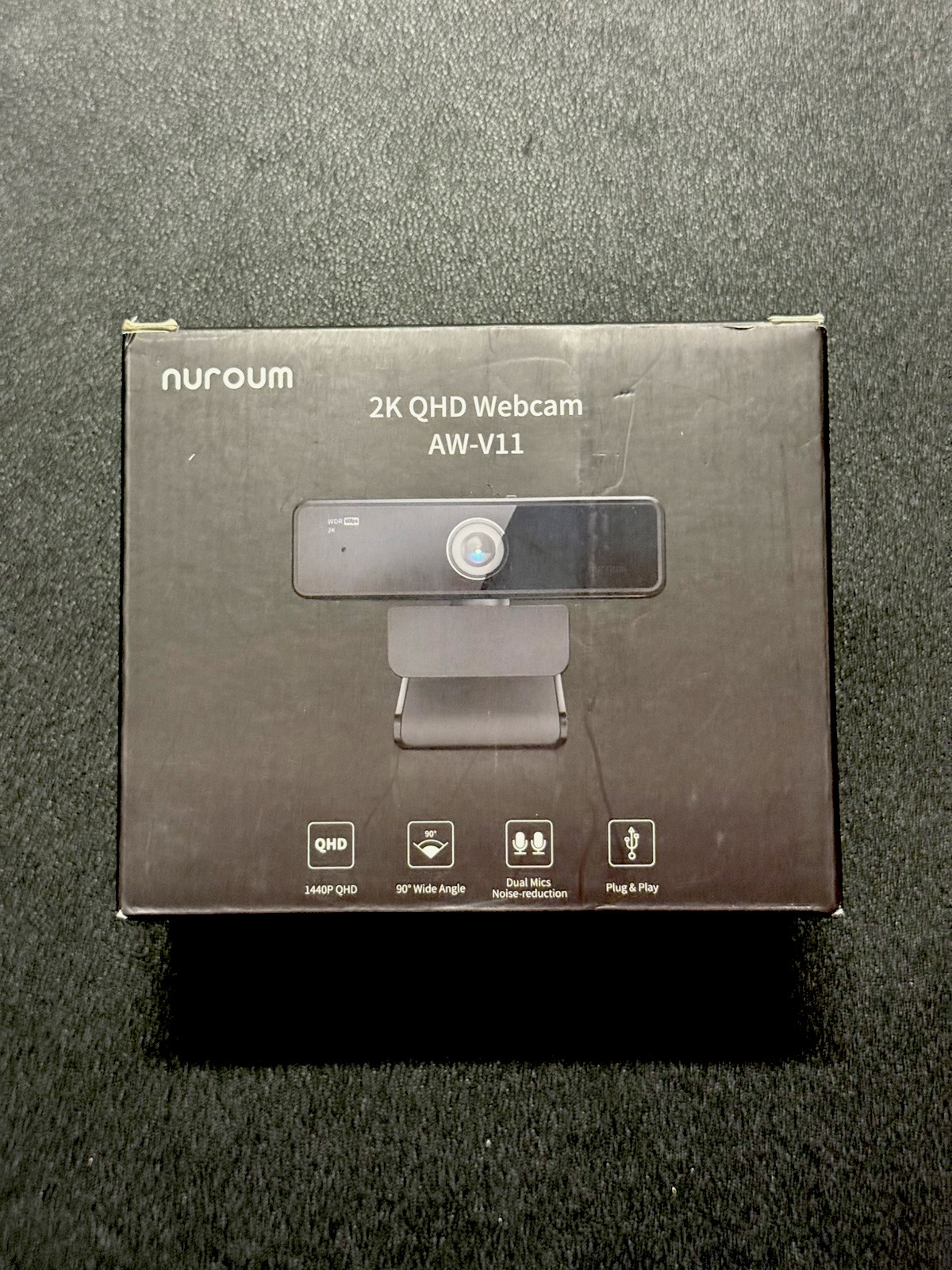 Nuroum 2K QHD Webcam model AW-V11 - Windows / Chrome / Mac / Android