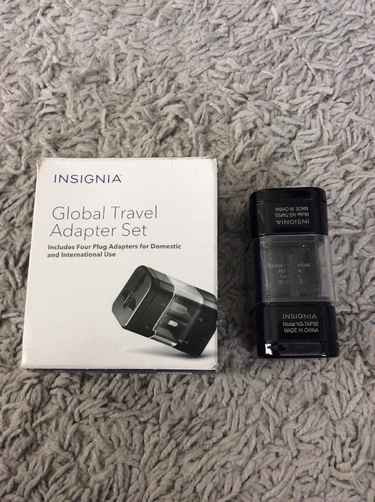 Insignia Global Travel Adapter Set