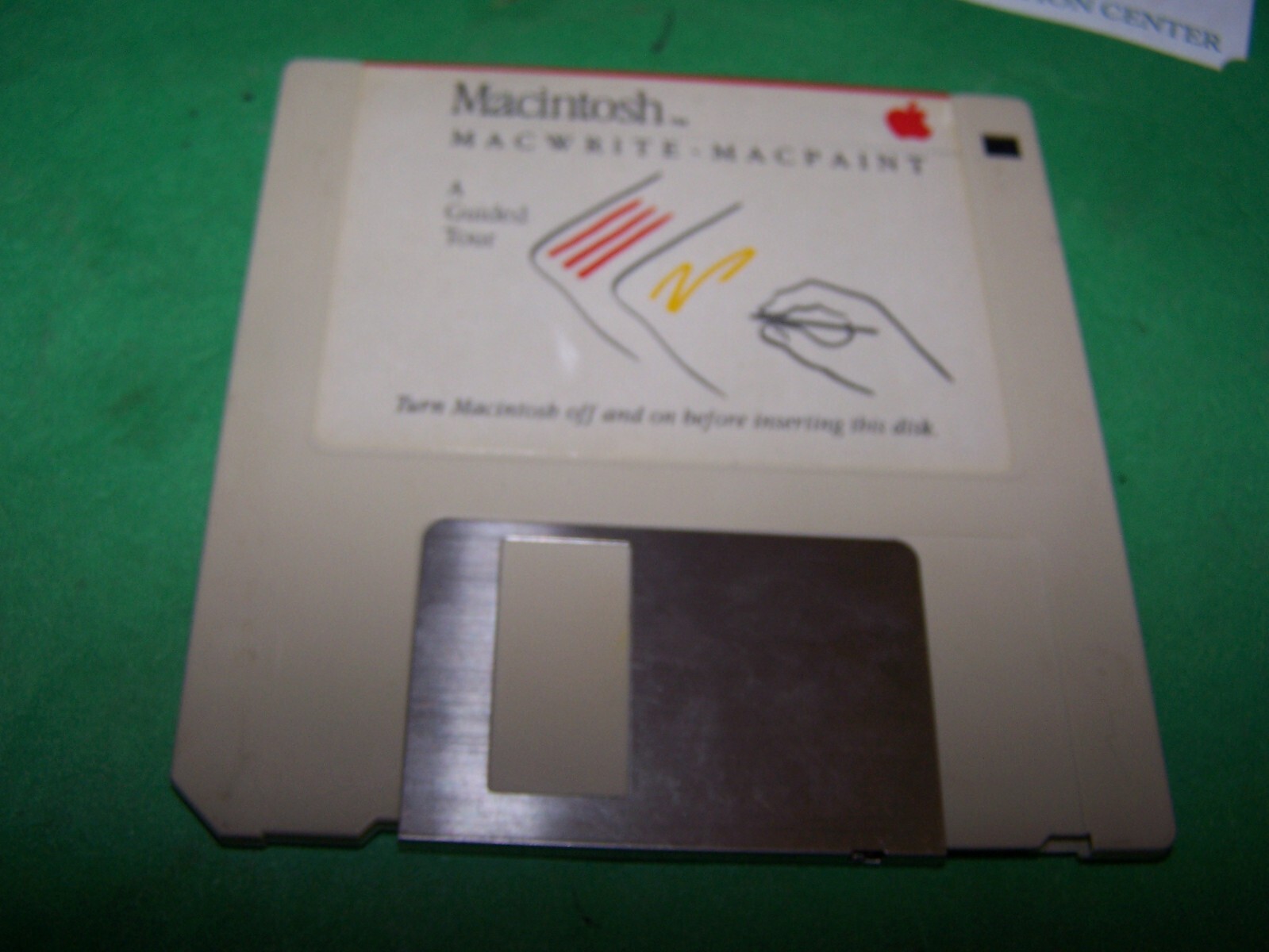 Macintosh A Guided Tour of MacWrite MacWrite on 400K Disk for Vintage Mac 128K