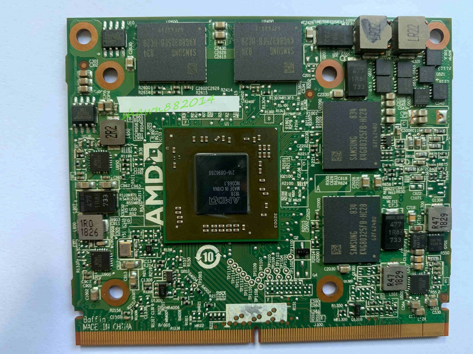 NEW AMD Embedded GPU E9260 216-0896288 4GB GDDR5 Video Graphics Card MXM 3.0 Typ