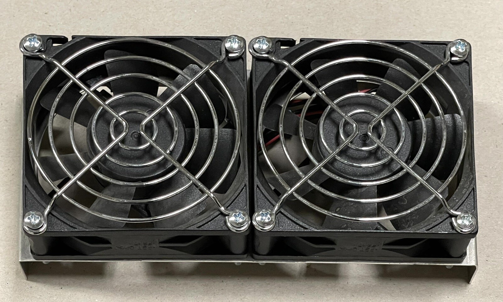 2 on Bracket ADDA AD0824HS-A70GL Brushless Fan DC 24V 80x80x25mm 2 pin