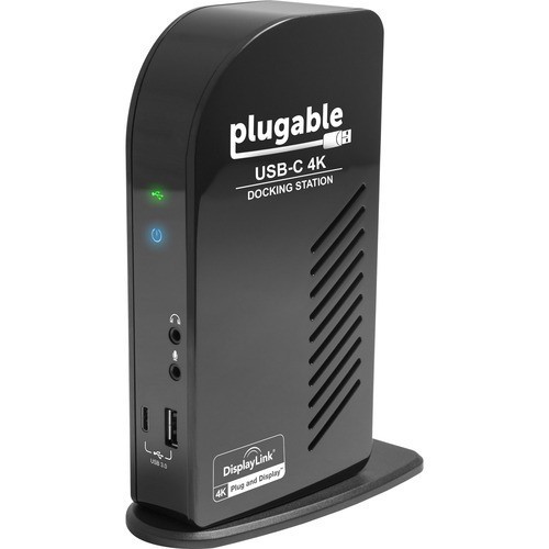 Plugable UD ULTC4K USB-C 4K Triple Display Docking Station w/ PD Power Delivery