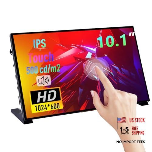 10.1 Inch Capacitive Touchscreen Display, 1024x600 IPS LCD 10.1 inch Touch