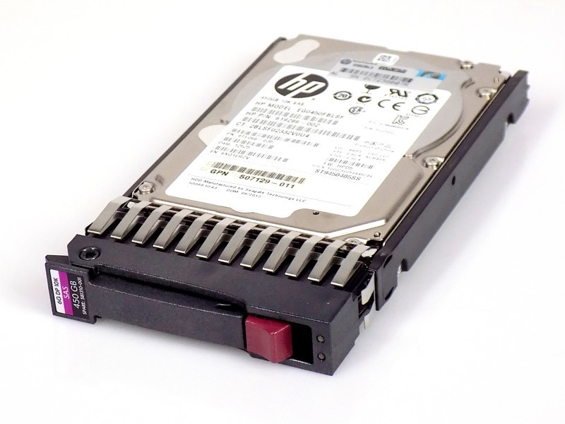 450GB HP 581310-001 EG0450FBLSF HDD 2.5 inch 10K RPM Hot Plug SFF SAS 6G SFF