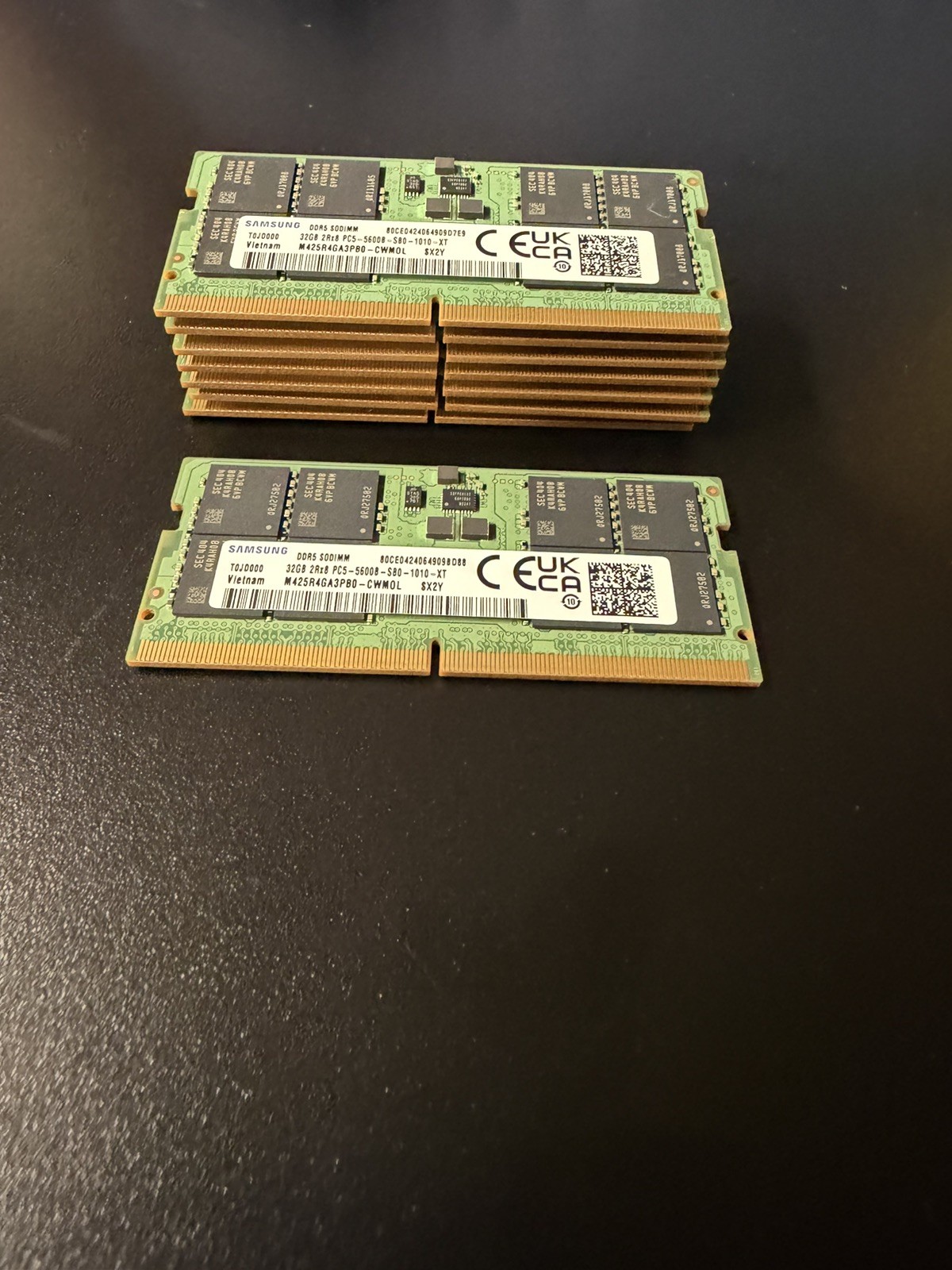 Samsung 32GB 2Rx8 PC5 5600B DDR5 SODIMM Module Laptop M425R4GA3PB0 tested works