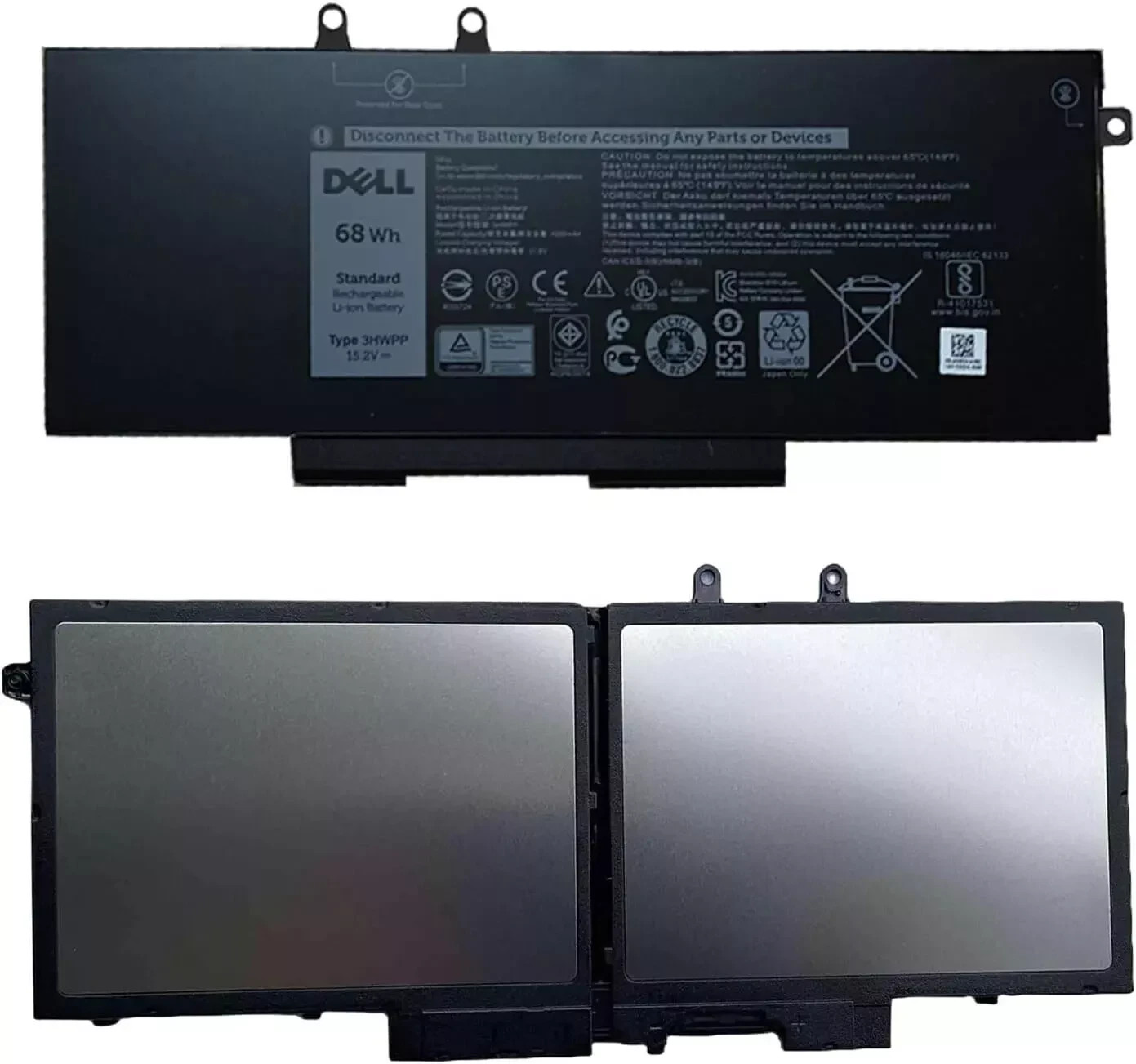 OEM 68WH 4GVMP Battery For Dell Latitude 5400 5500 Precision 3540 3550 9JRYT NEW