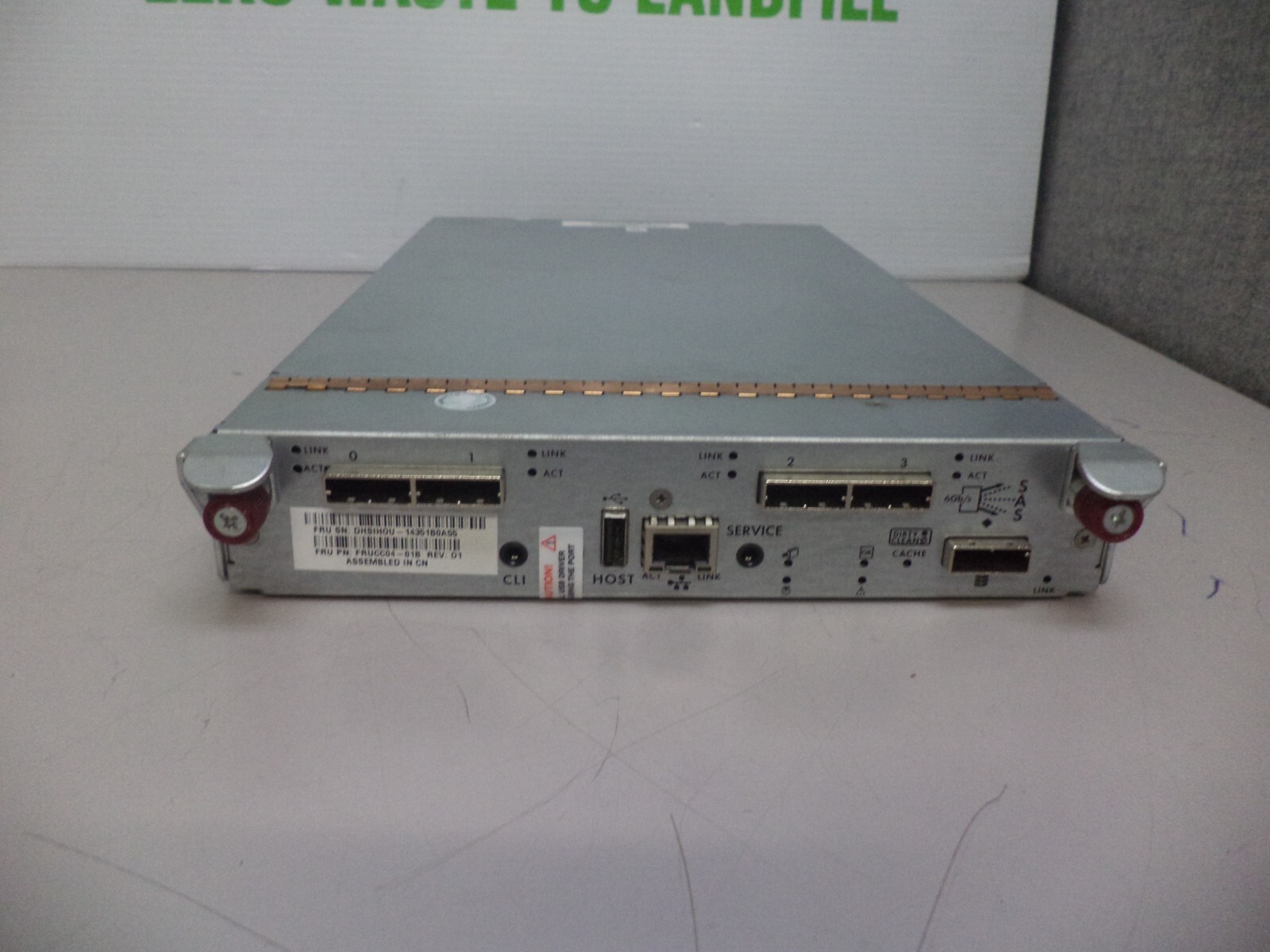 Dot Hill HP MSA P2000 Disk Array Controller FRUCC04-01B 81-B0000053-08-06