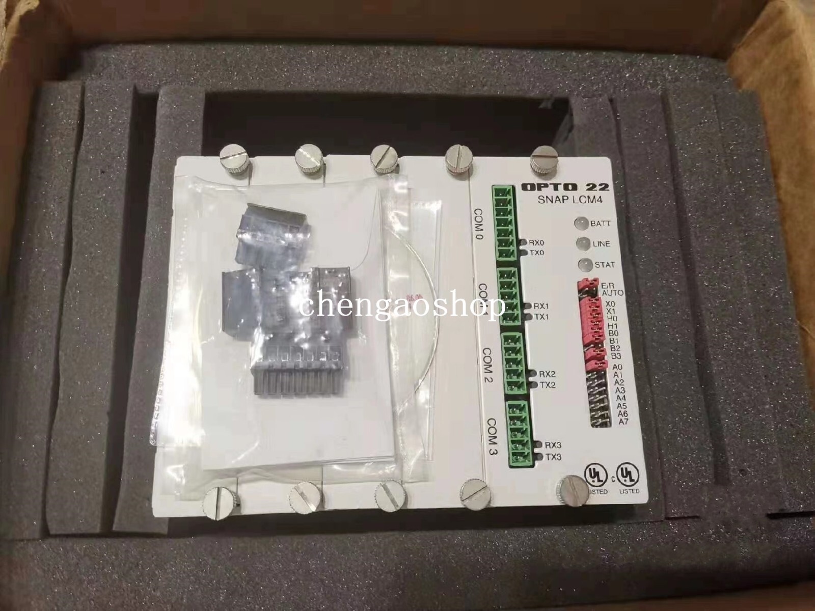 1PCS NEW OPTO 22 SNAP LCM4 SNAP-LCM4 controller Via DHL or FedEX