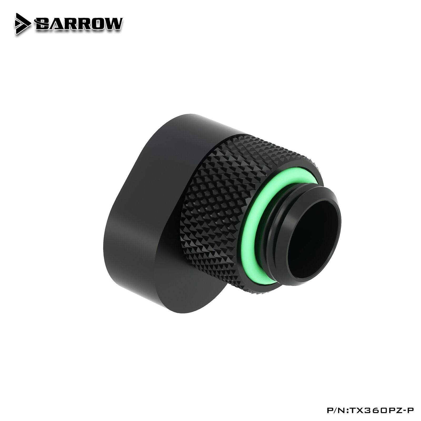 Barrow 360 Degrees 6/15mm Rotary Offset Fitting G1/4 POM Male To Female Extender