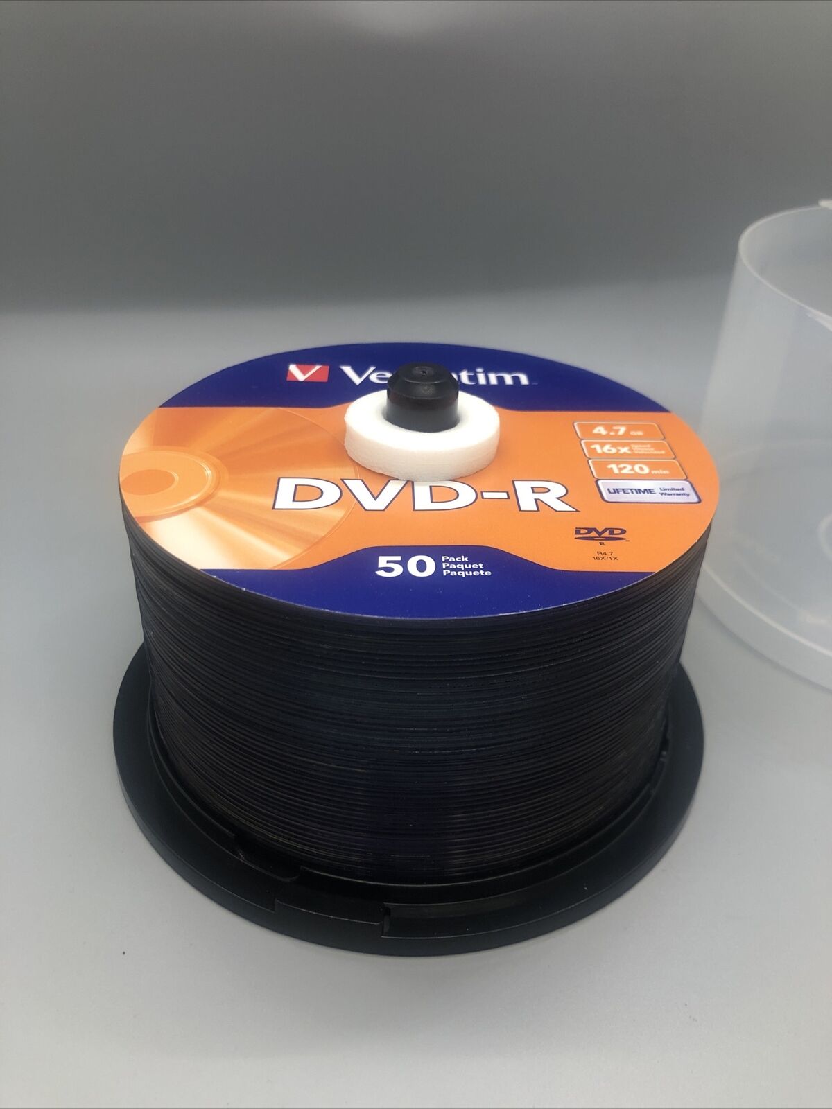 Verbatim Lifetime Warranty DVD-R Discs Spindle Pack Of 47 Optical Media 4.7 GB🔵
