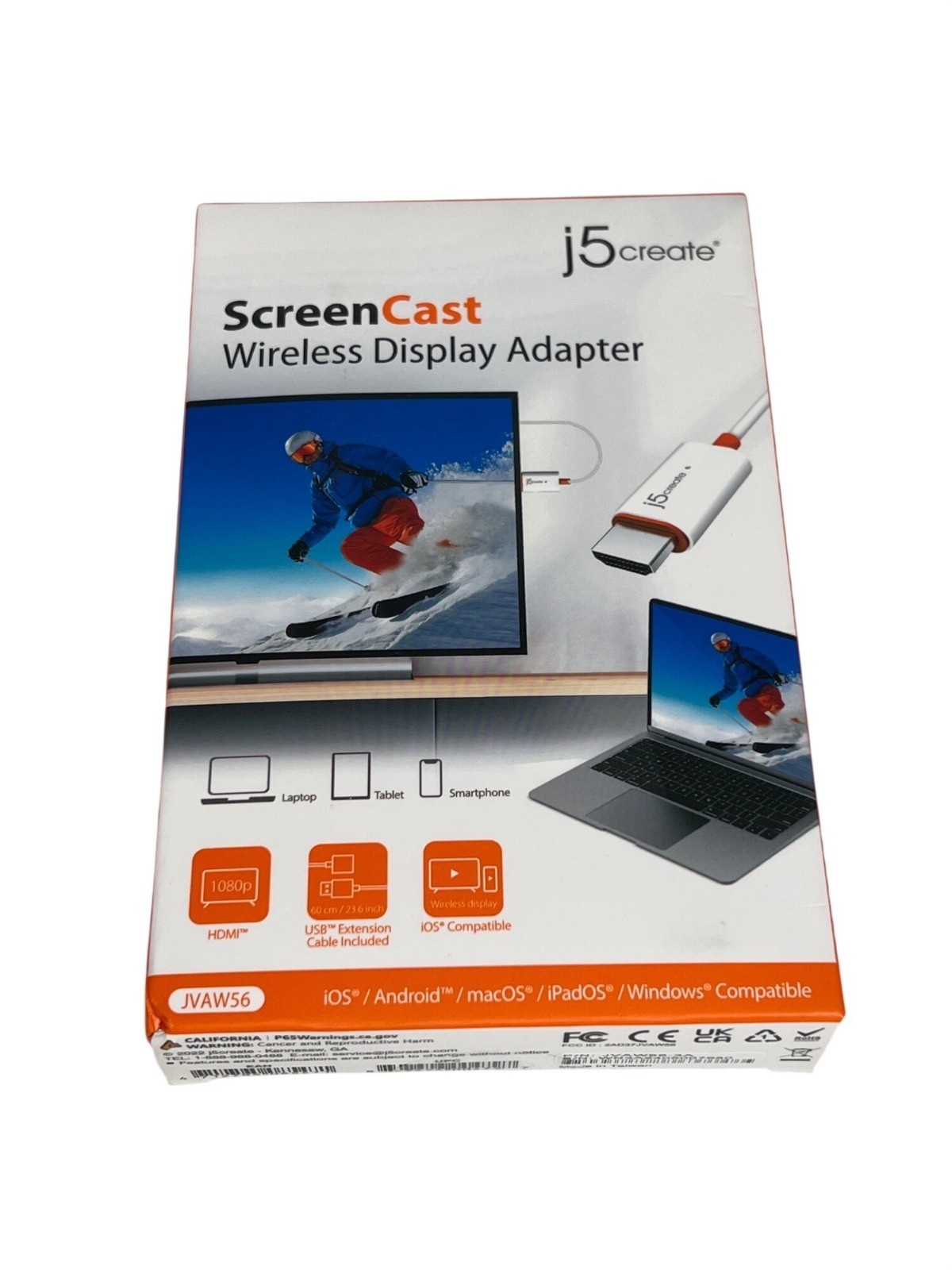 J5create - Wireless Display HDMI Extender Pro - New/Sealed