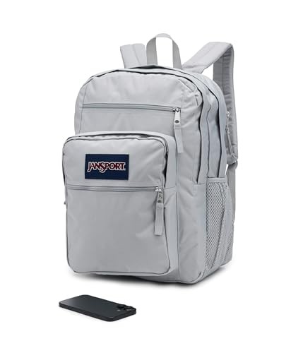 GROUNDED GRAY - JANSPORT LAPTOP BACKPACK