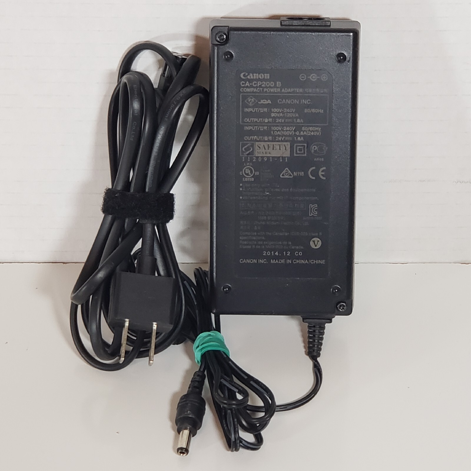 Canon CA-CP200B Printer Cable Power Supply AC Adapter 24V 1.8Ah Genuine OEM