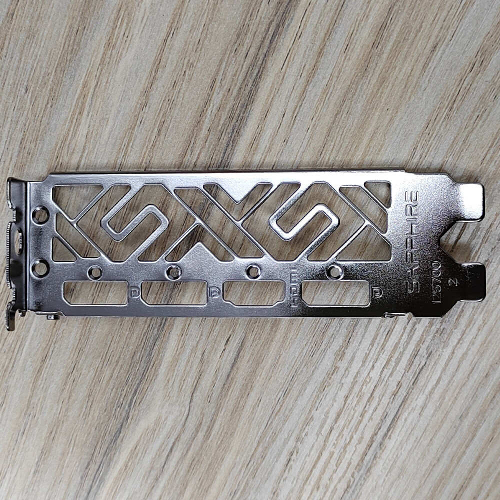 For Sapphire I/O Shield BackPlate Blende Bracket RX5600XT 5700XT Platinum 1Pcs