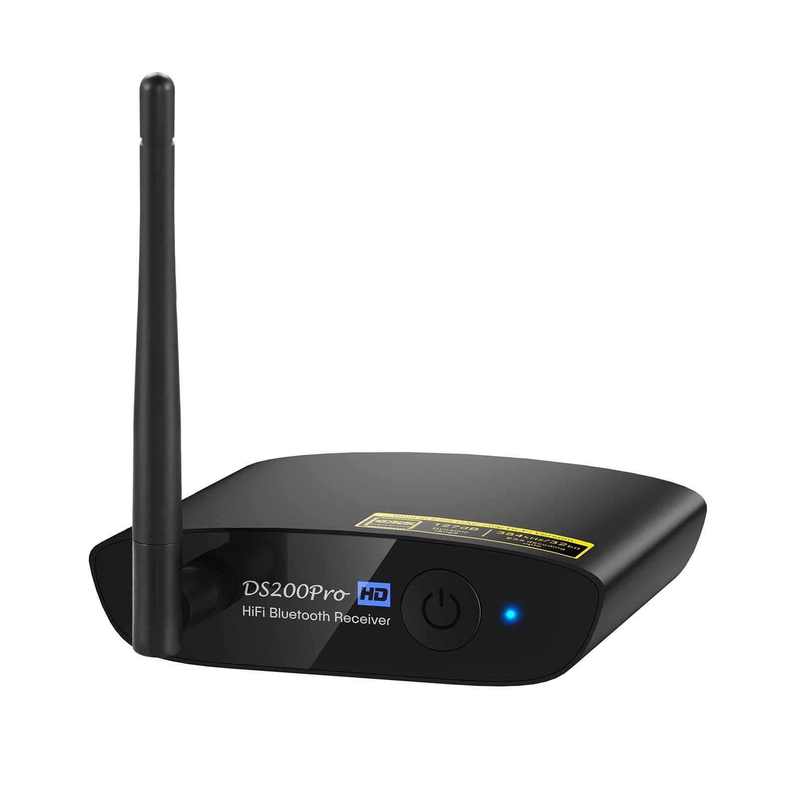 DS200Pro Bluetooth 5.3 Receiver for Home Stereo, HiFi Small, Black