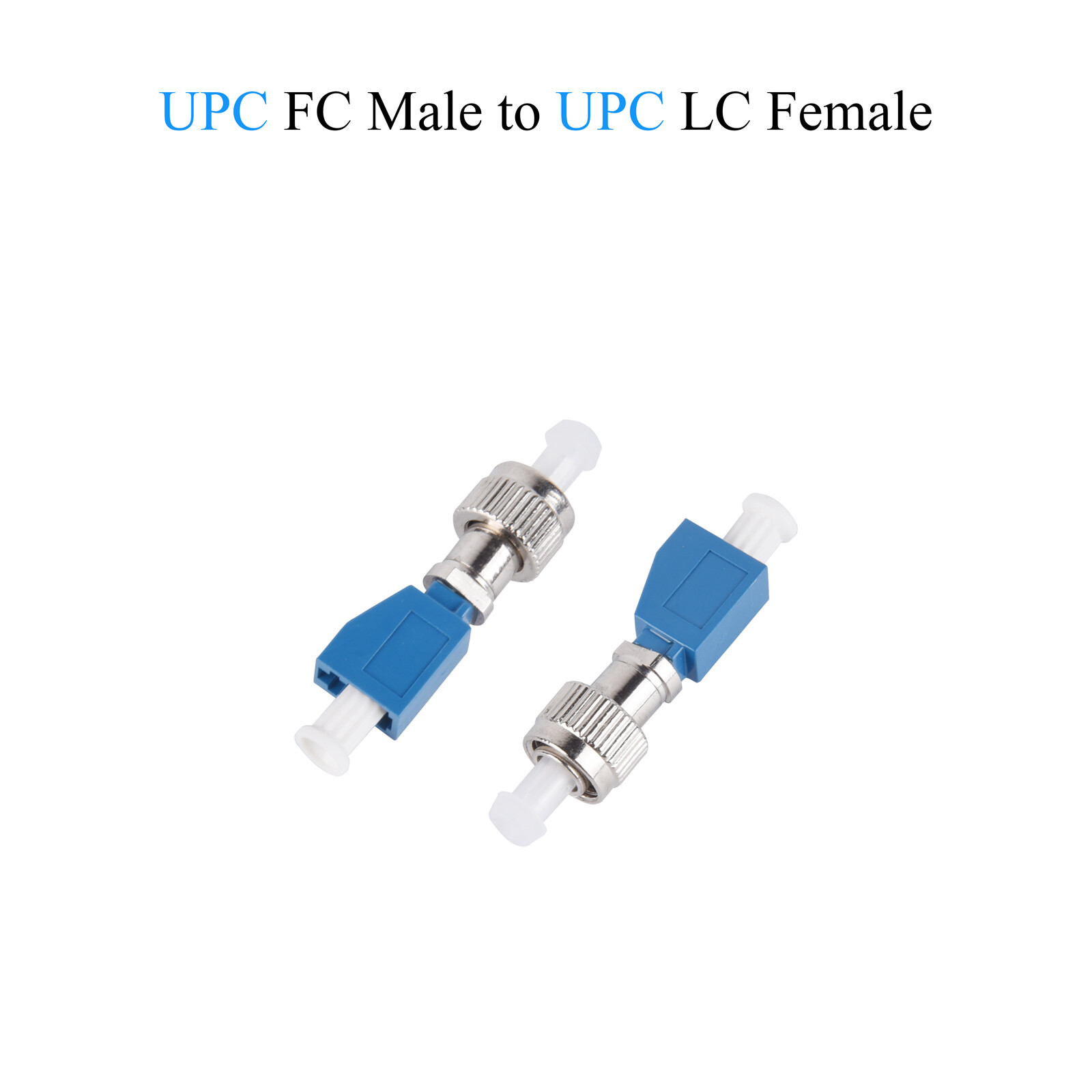 1/2/4Pcs Fiber Optic FC APC/UPC Male to LC UPC/APC/OM3/OM4 Female Adapter