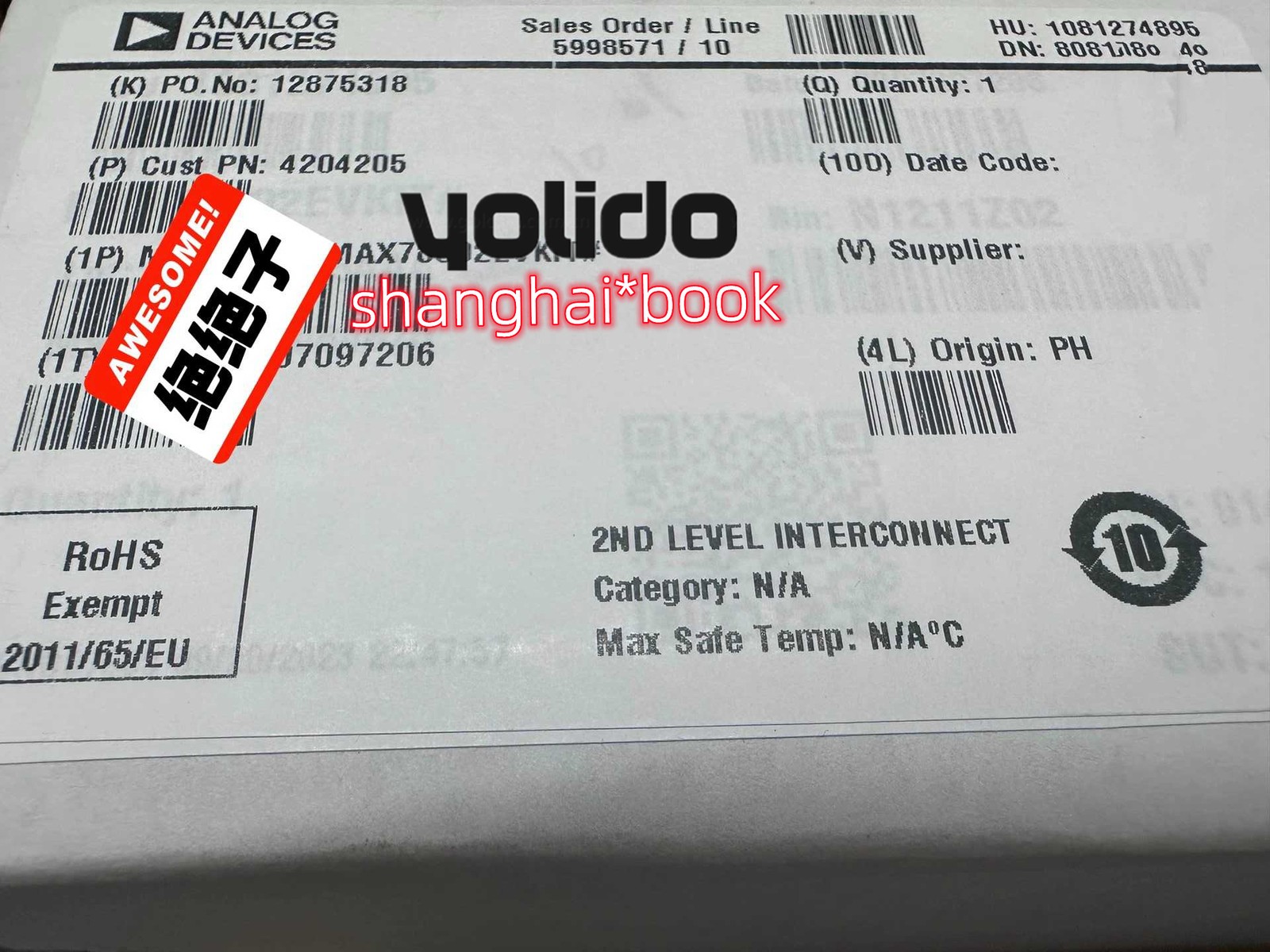 1PC NEW MAX78002EVKIT For Discounts, Please Contact