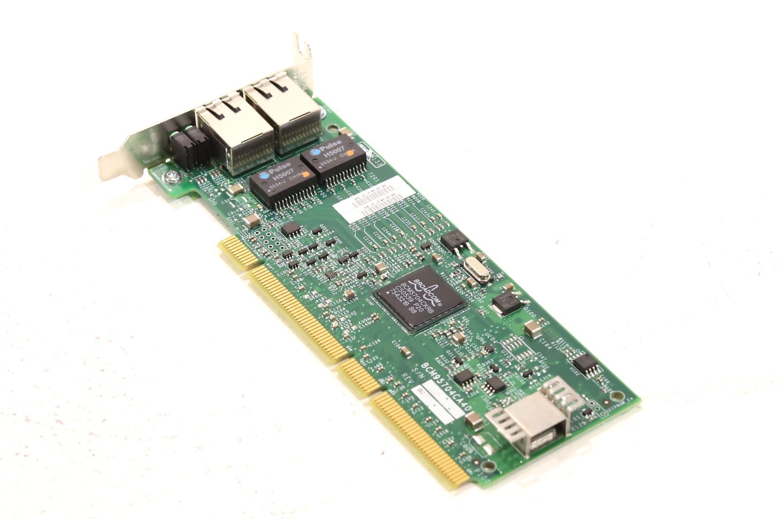 IBM Broadcom 5704 Dual-Port Gigabit PCI-X Network Adapter FRU P/N:73P4209 Tested