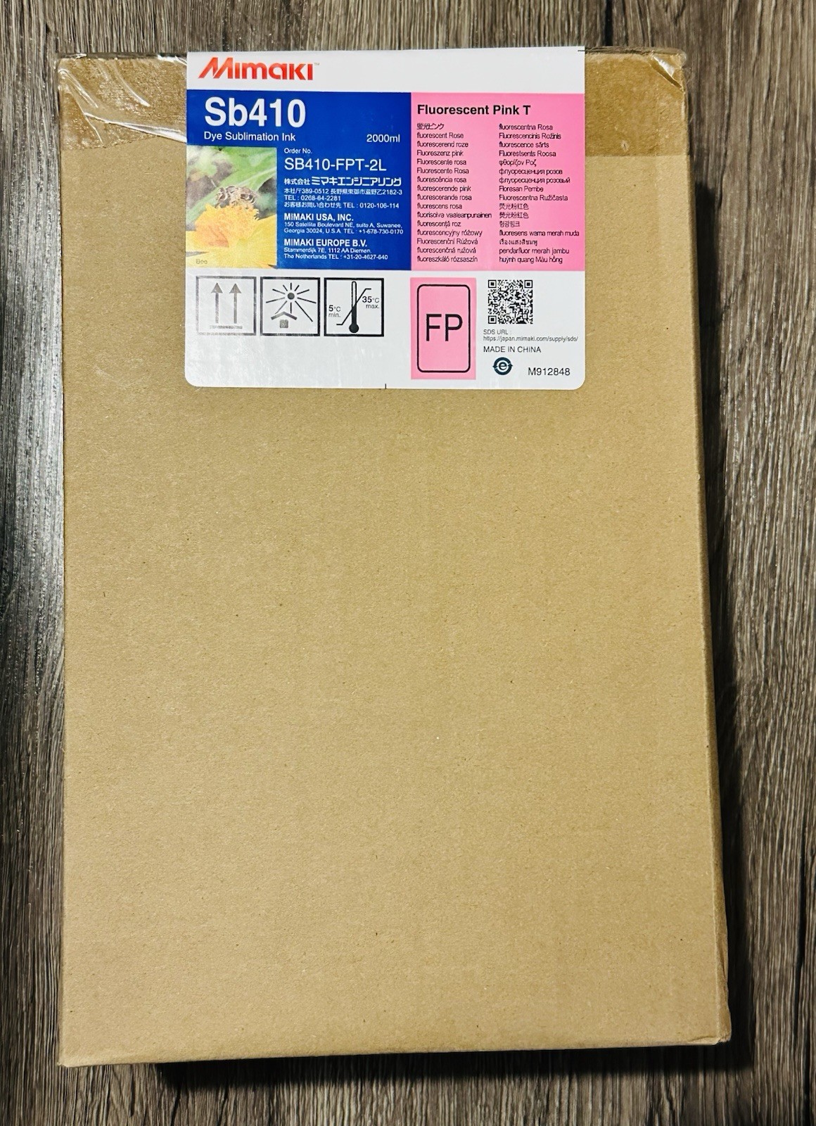 Mimaki SB410-FPT-2L  Magenta ink 2000ml
