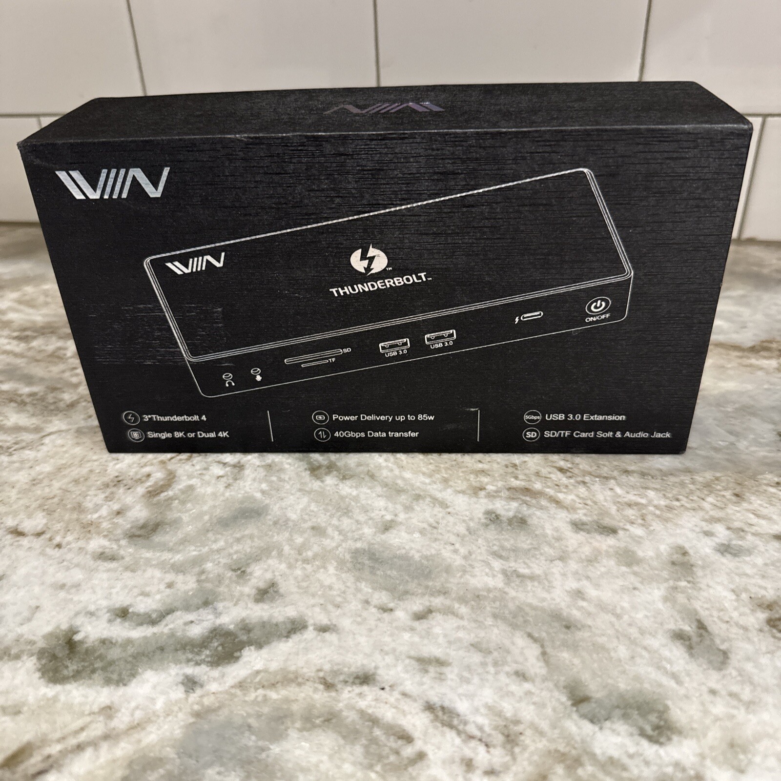 ☂️Thunderbolt IVIIN 4 Docking Station Dual Monitor 4K or Single 8K☂️