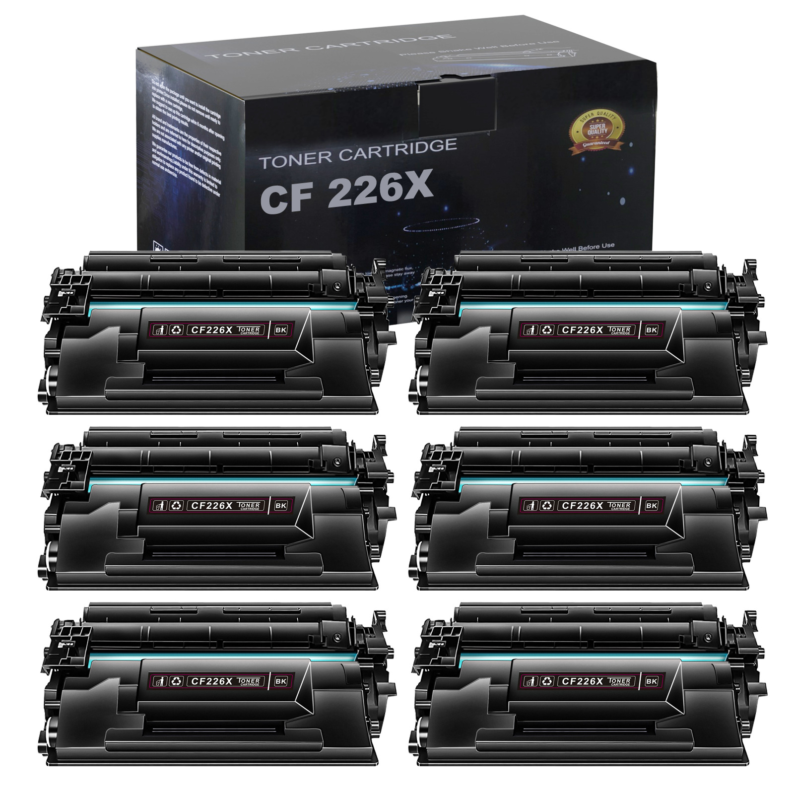 Lot 2-12PK CF226X CF226A Toner Cartridge for HP 26A LaserJetPro M402dw M426fdw 