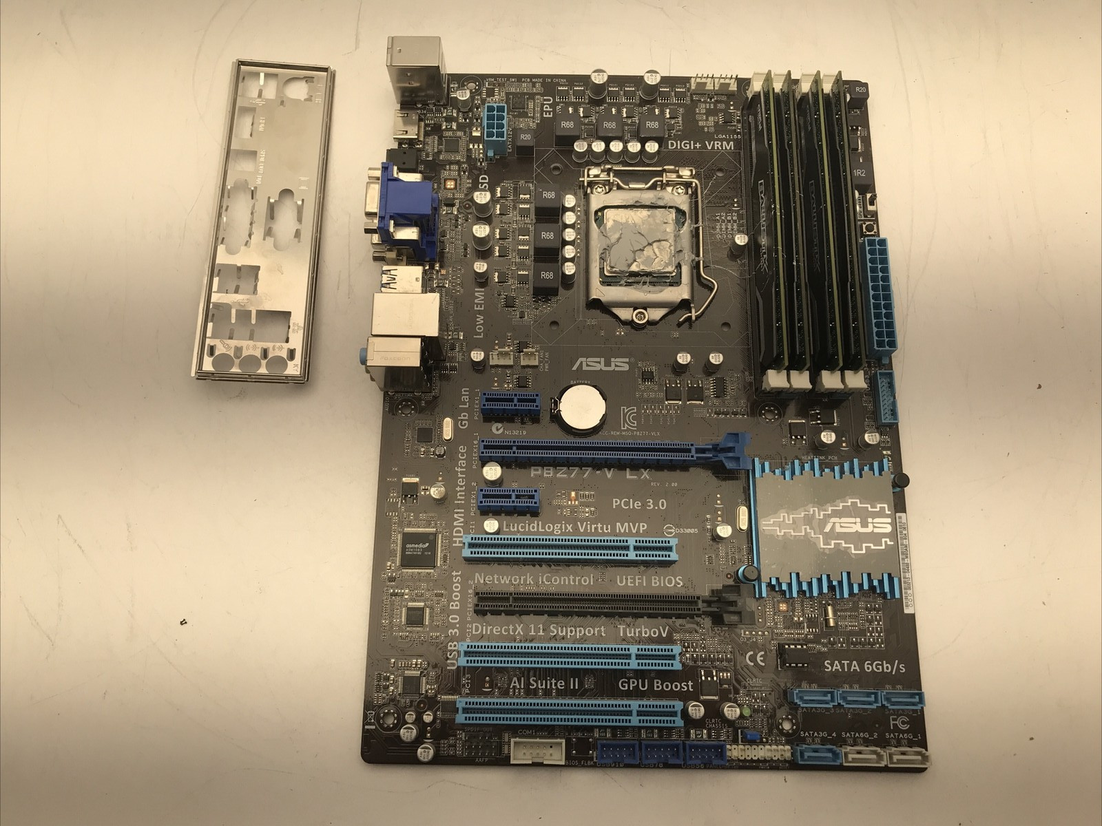 ASUS P8Z77-V LX ATX Motherboard w/ Intel Core i5-3570K @ 3.40GHz & 16GB DDR3 RAM