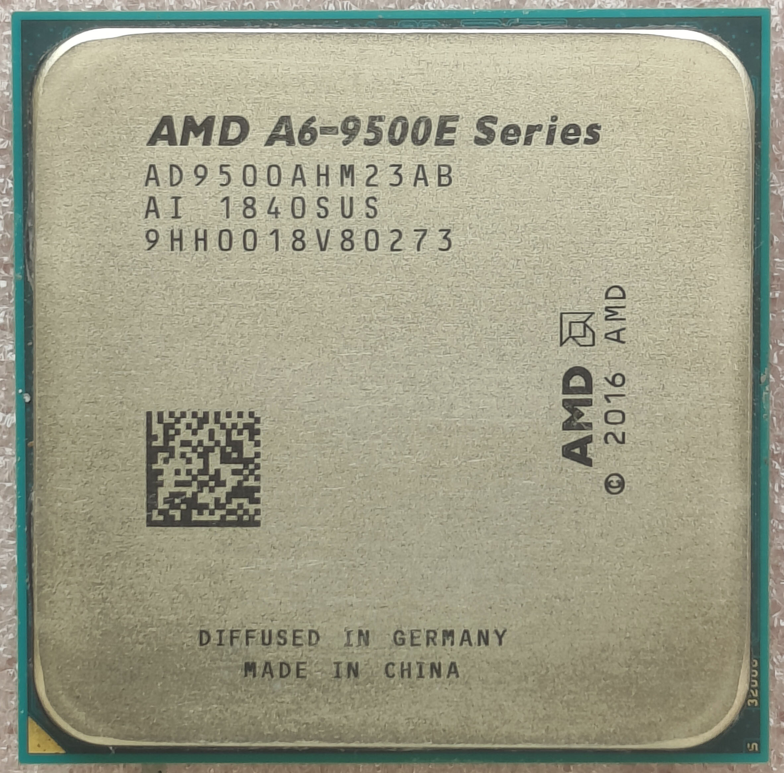 AMD A6-Series A6-9500E - AD9500AHM23AB Socket AM4 CPU Processor