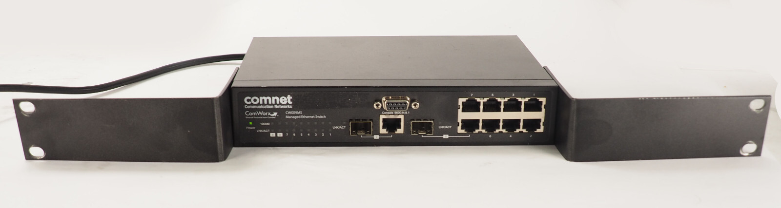 Comnet Communications Network CWGE9MS 1.5 8 RJ45 Port 2 SFP Port Networking Swit