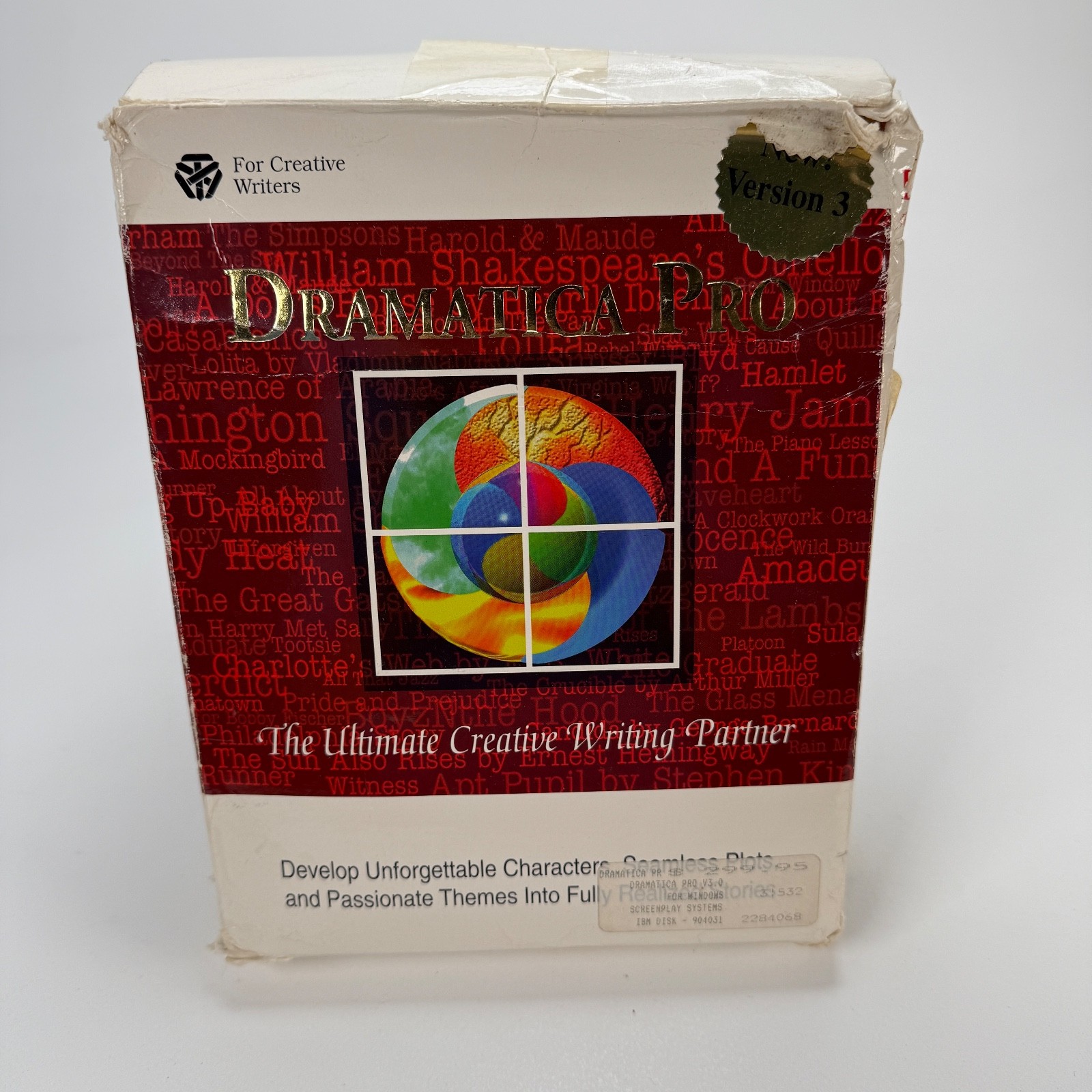 Dramatica Pro The Ultimate Creative Writing Partner 3.0 904031 Vintage Software 