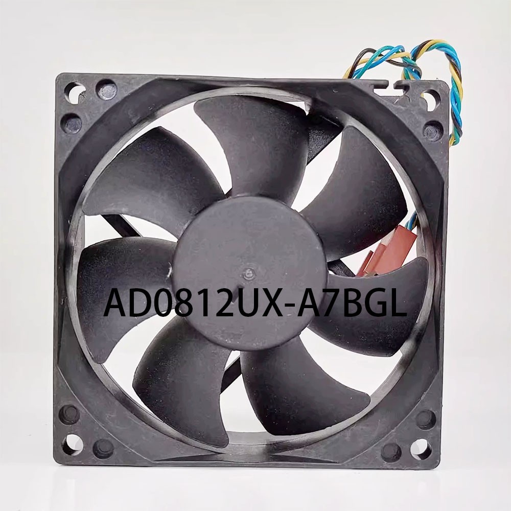 New in box ADDA Axial Cooling Fan 80*80*25MM 4wires AD0812UX-A7BGL 12VDC 0.33A