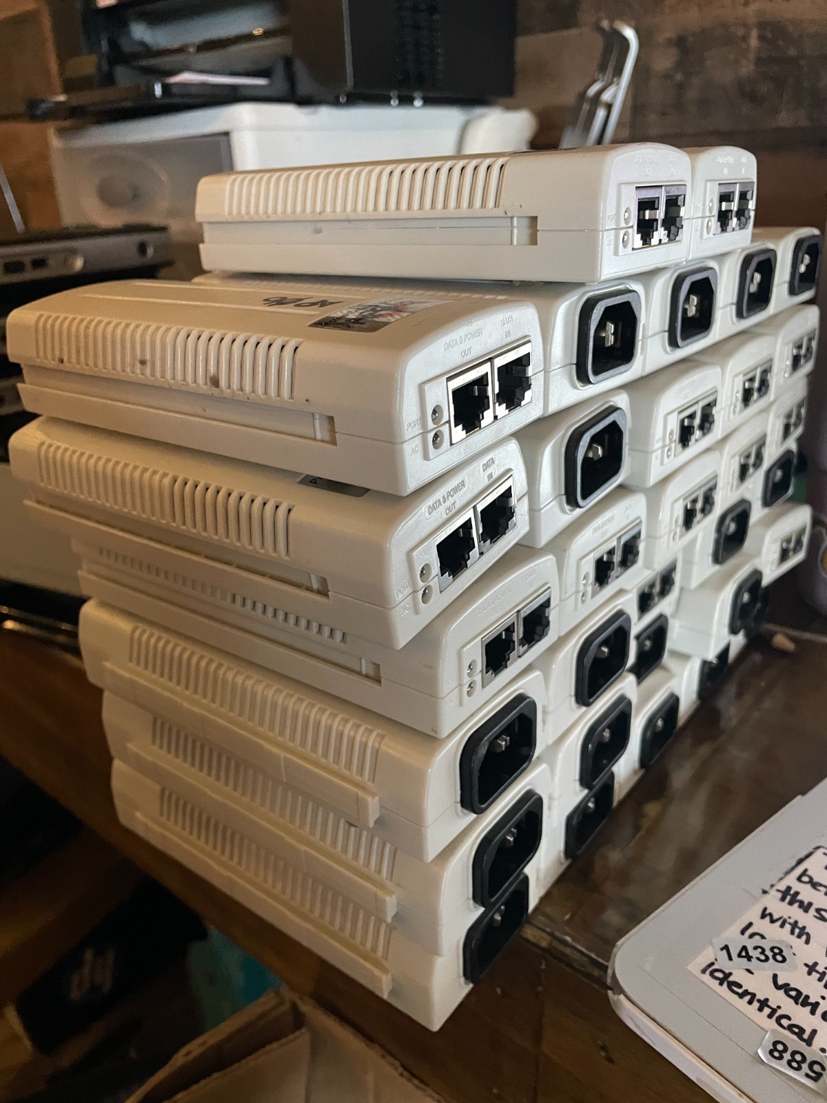 Lot of 32 - ShoreTel PowerDsine 3001 GC PoE Injector