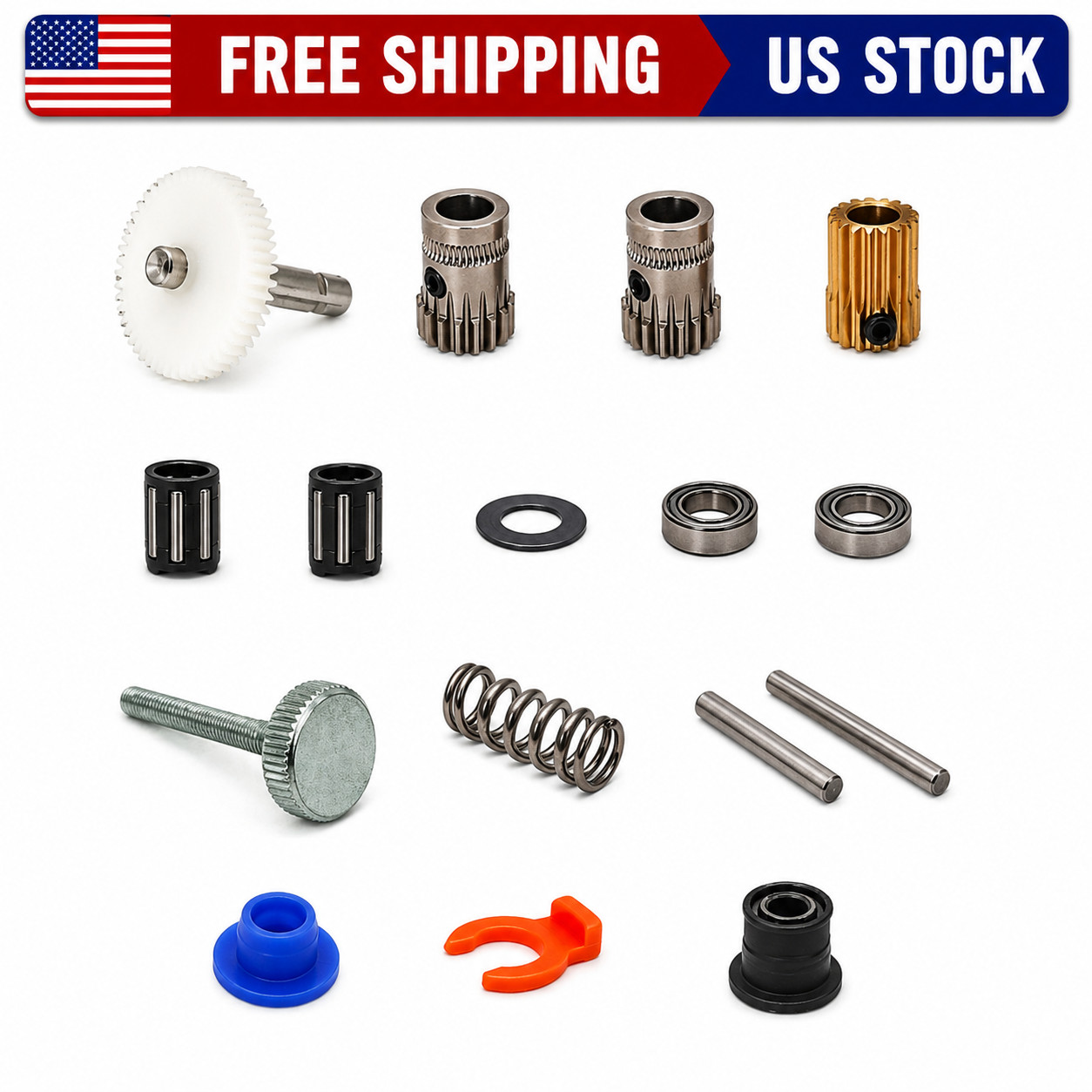 Voron 2.4 BMG Extruder Dual Gear Hardware Kit FOR Voron V2.4 3D Printer