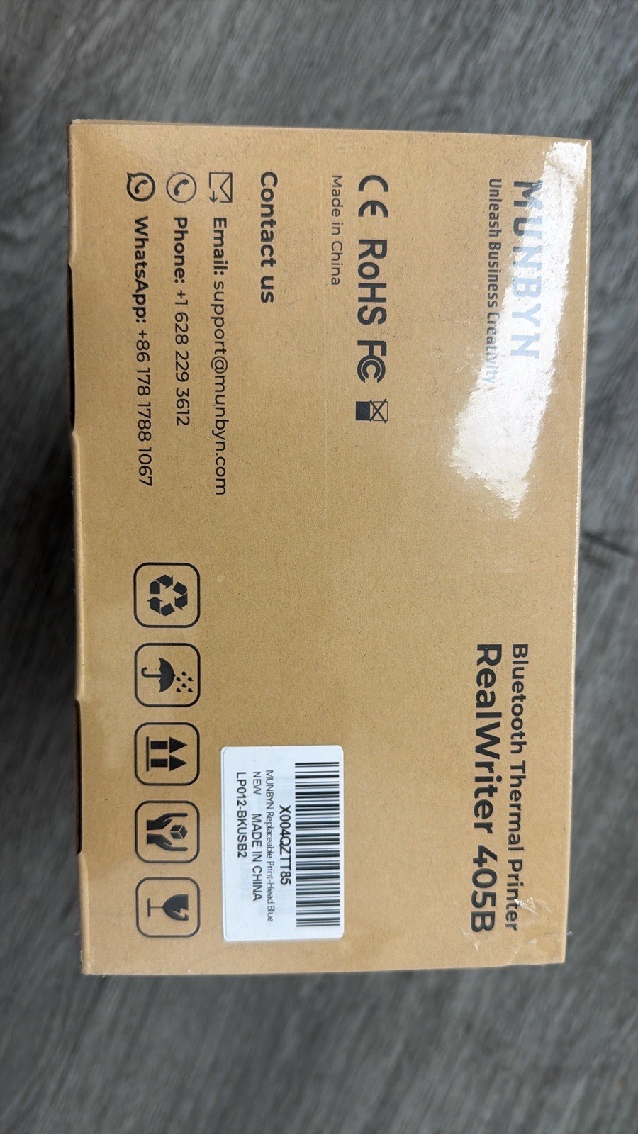 New MUNBYN  405B Bluetooth Thermal Label Printer  ZD420 ZD620 ZD421 ZD621 