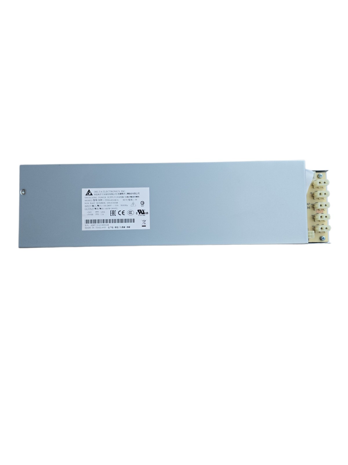 NEW Delta Electronics TPSN-600AB 605W Server Power Supply