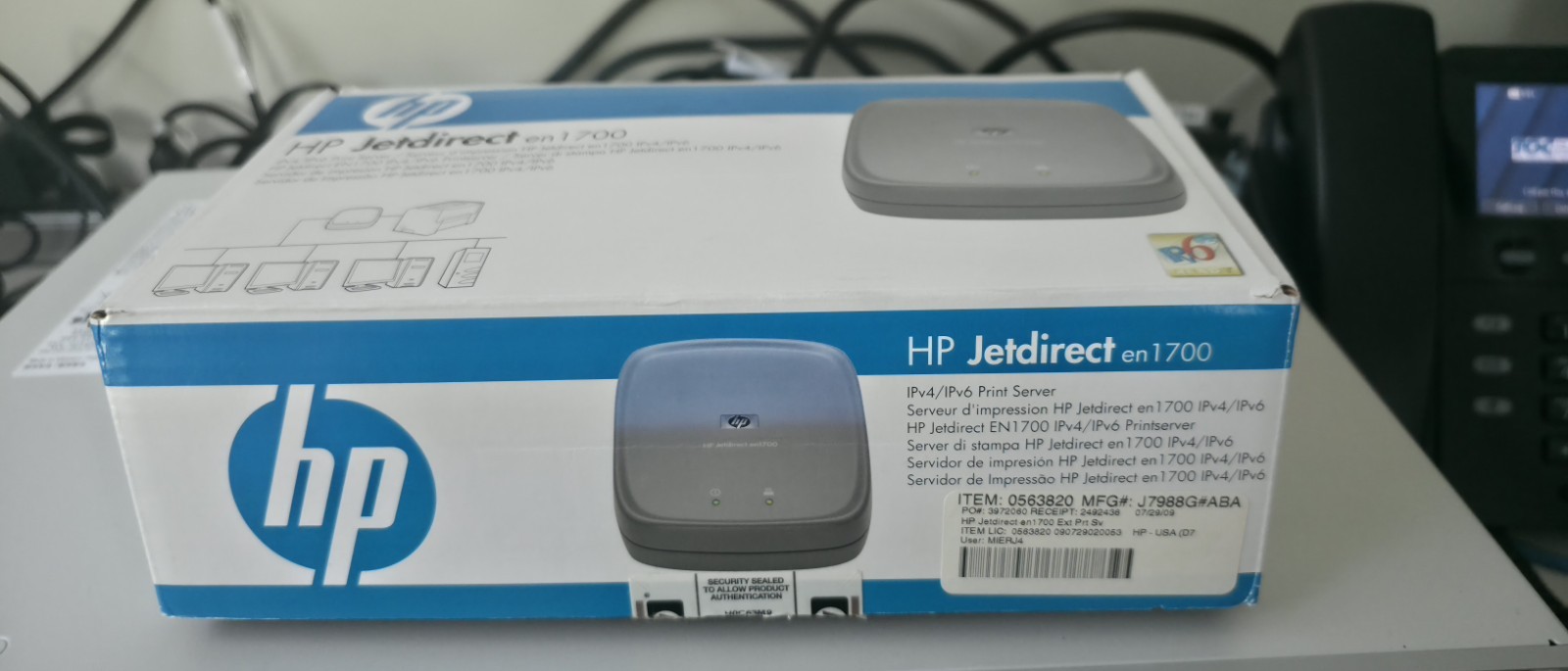 HP JetDirect en1700 External Printer Server