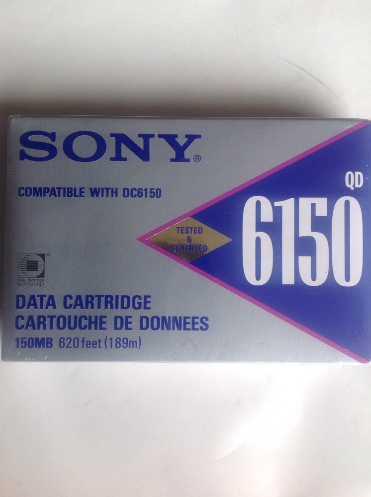 SONY QD6150N DATA CARTRIDGE 150MB 189M