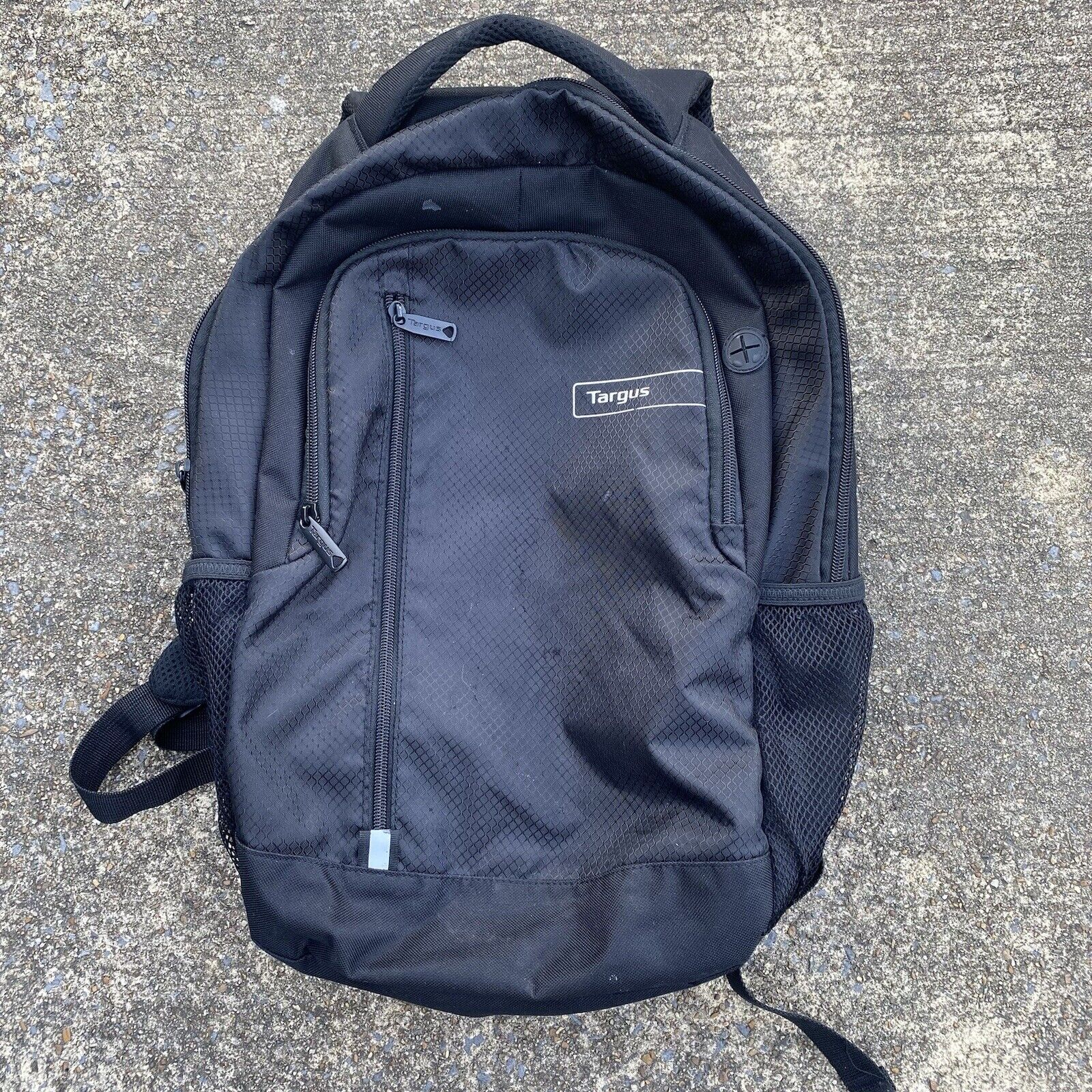 Targus Sport Backpack Laptop Bag Black Carry On Waterproof SEE ALL PICS