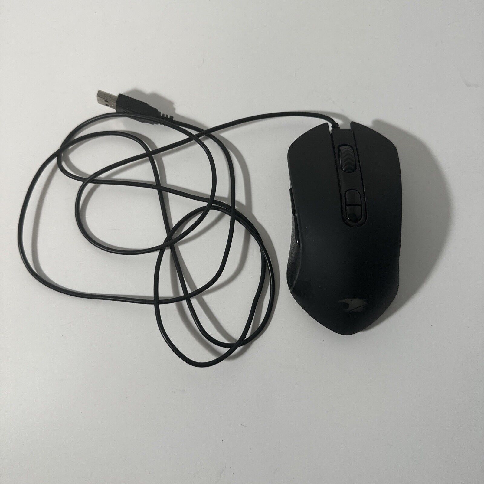 iBuyPower Standard Black USB Mouse  IBP-ARES M2 - Tested And Works