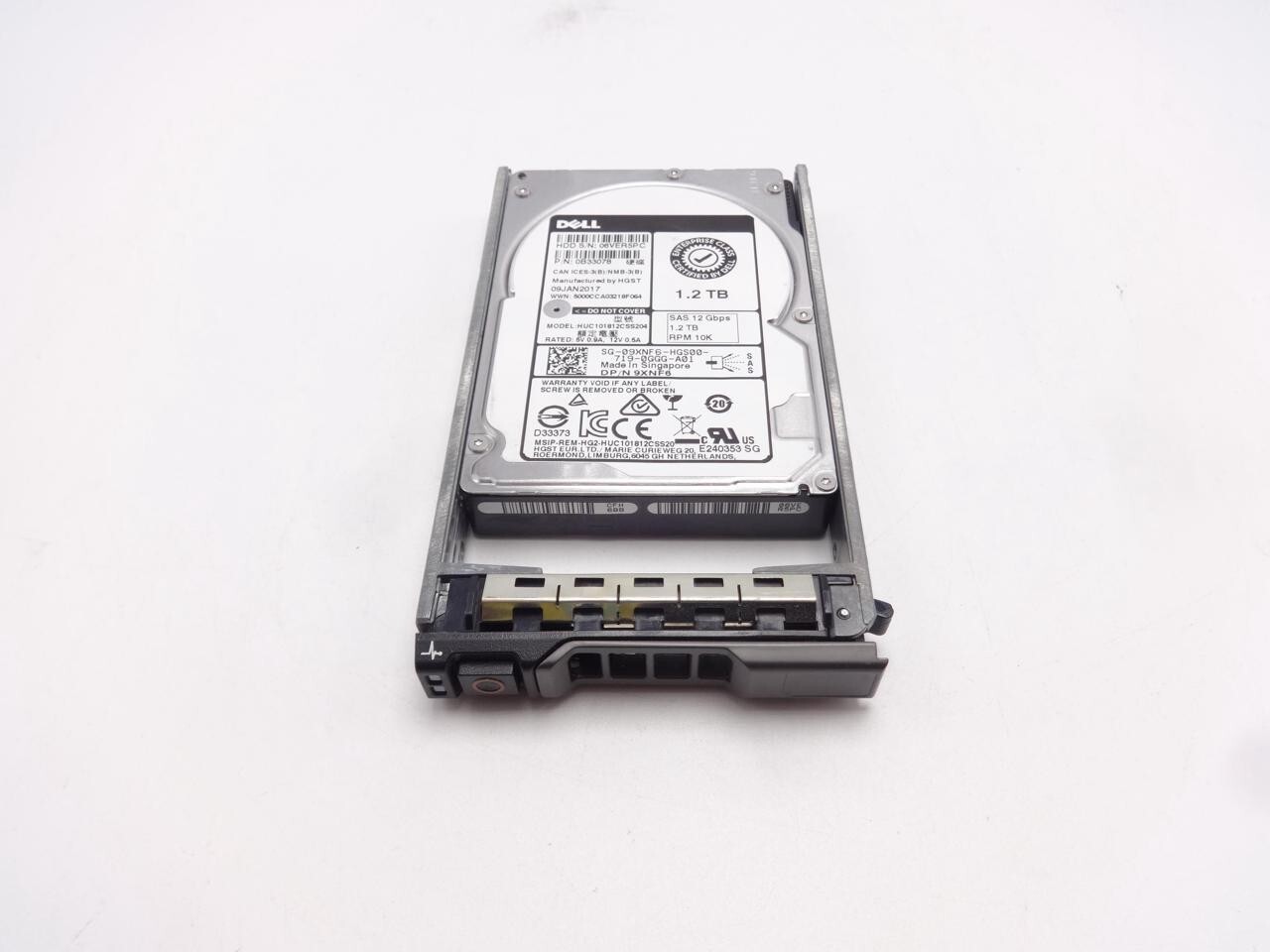 🚩 Dell 9XNF6 HGST HUC101812CSS204 1.2TB 10K SAS 2.5 12G HDD Dell 0B33078 HHD
