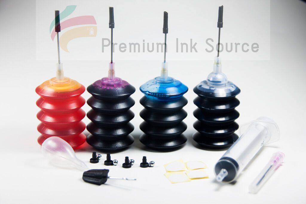 4x30ml Premium quality Refill ink for Canon PGI-245 CL-246 cartridges