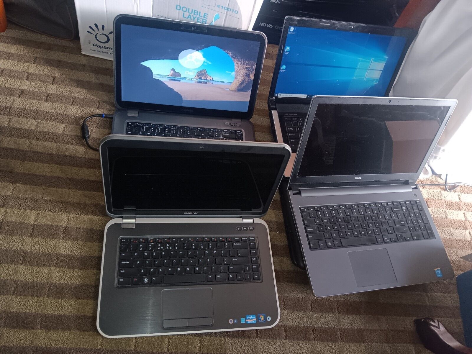 20 Lot HP,Dell,Toshiba, Acer,Macbook Windows 10,Sold As Is Defective Read Please
