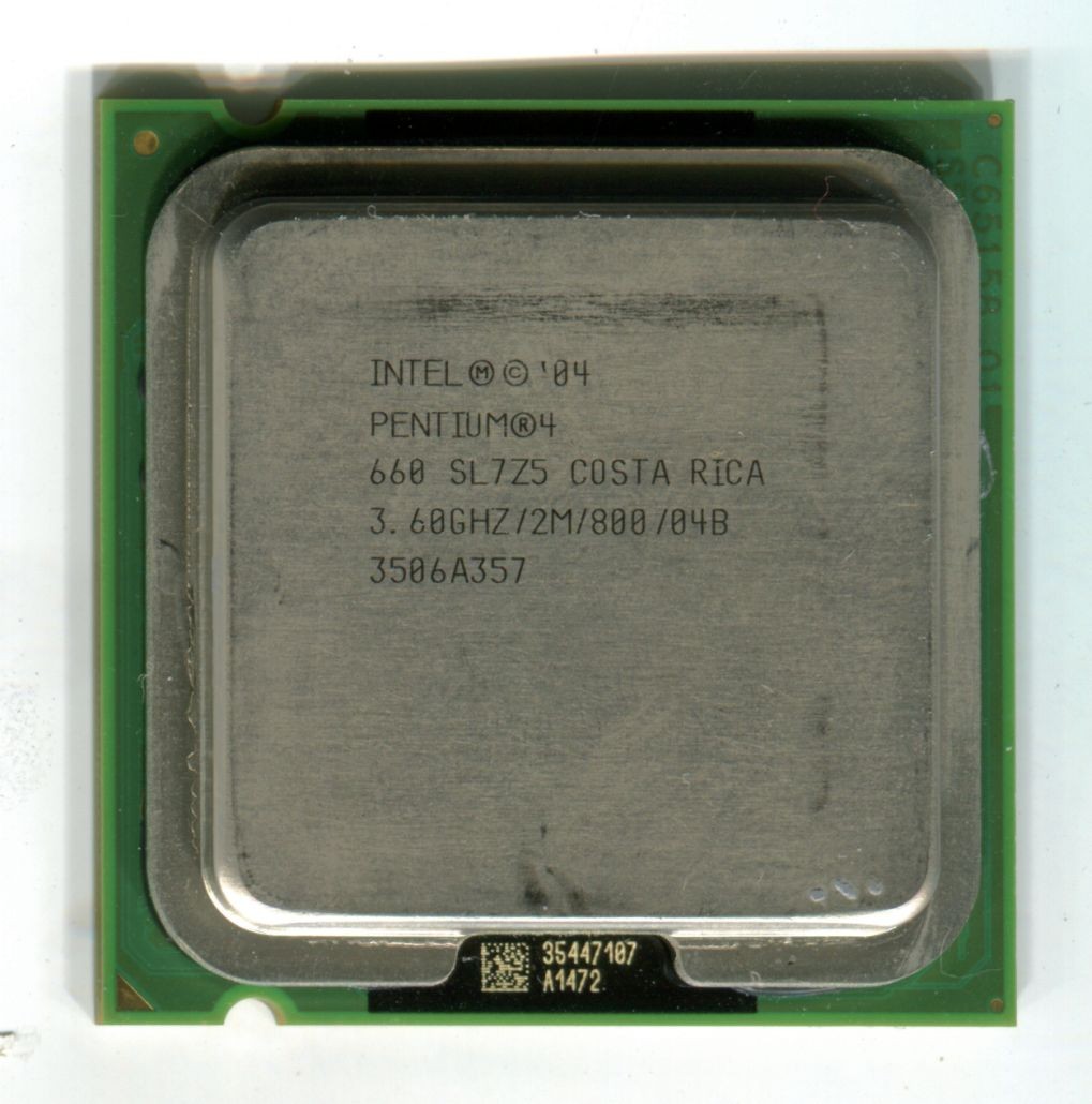 Intel Pentium 4 660 SL7Z5 3.6GHz 2M/800 Socket 775 CPU Prescott Processor